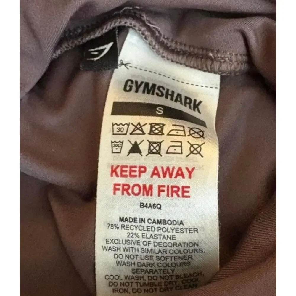 Mauve Rose Scrunch Butt Gymshark Leggings Gym Gymrat Workout